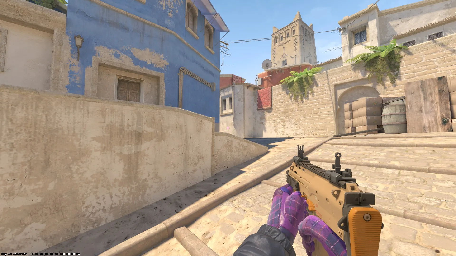 MP7 spot on Mirage – Close-range aggression