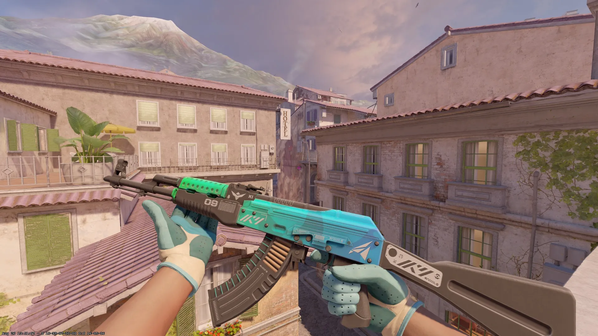 2. AK-47 | Ice Coaled (Minimal Wear) – .34