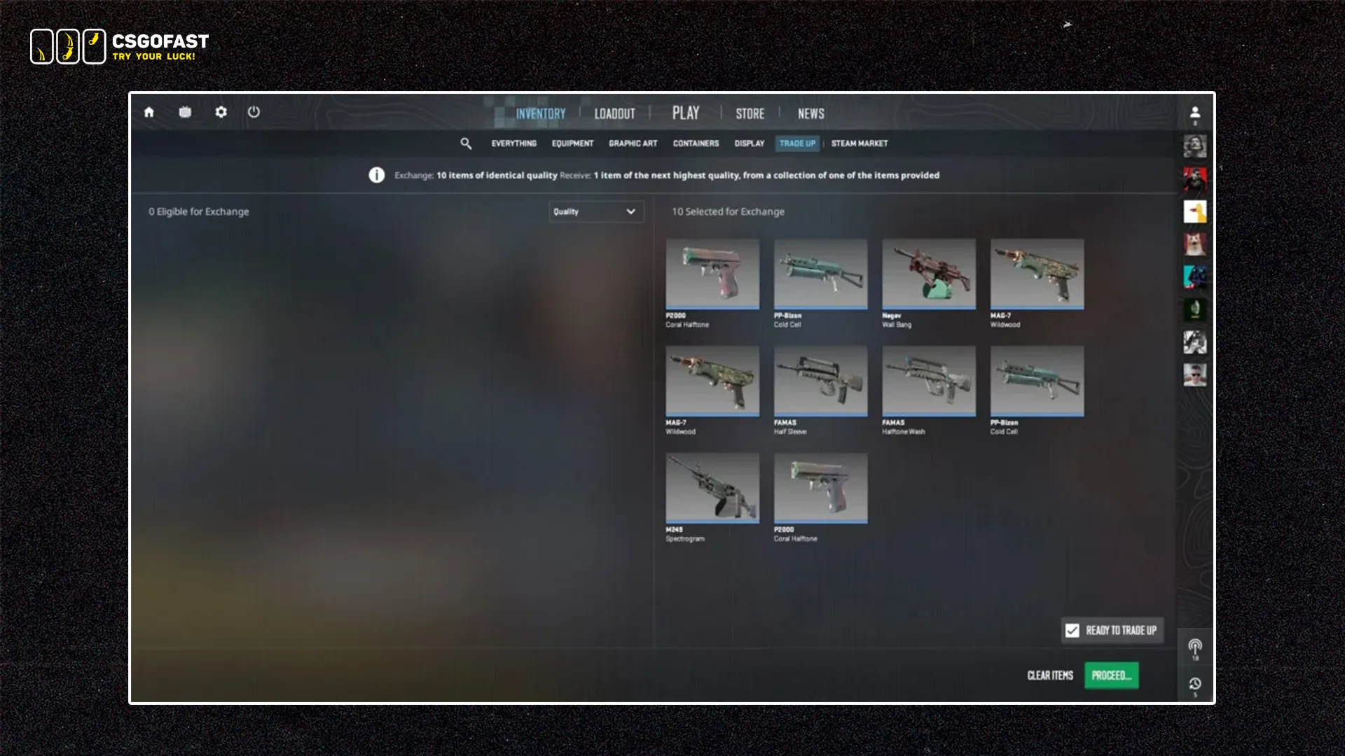 Trade Up Contracts: Turning Drop Fodder into Real Skins
